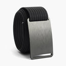 Grip6 Men's Classic Gunmetal Belt--black