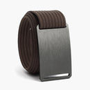 Grip6 Men's Classic Gunmetal Belt--mocha
