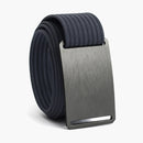 Grip6 Men's Classic Gunmetal Belt--navy