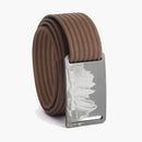 Grip6 Men's Mountain Whitney Belt--Mocha