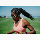 knockaround affordable sport sunglasses jelly grey peach premiums sport - lifestyle view