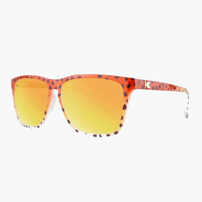 Knockaround Cheetah Limited Edition Fast Lane Sunglasses--threequarter view