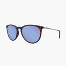 Matte Tortoiseshell/Snow Opal Mary Janes--side view