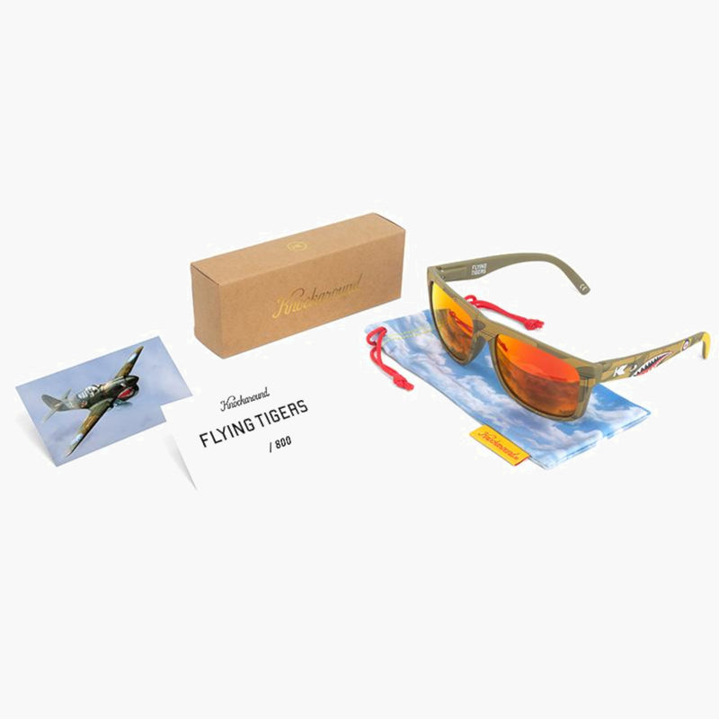 knockaround affordable sunglasses flying tigers torrey pines le - set view