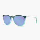knockaround sunglasses lakeside horizon mary janes - threequarter view