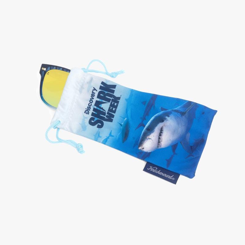 Knockaround Discovery Channel Shark Week Sunglasses 2020--commemorative pouch