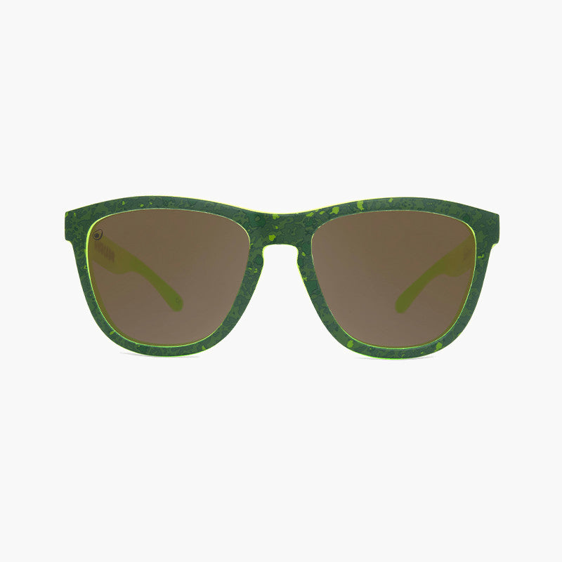 Knockaround Avocado Limited Edition Sunglasses--front view