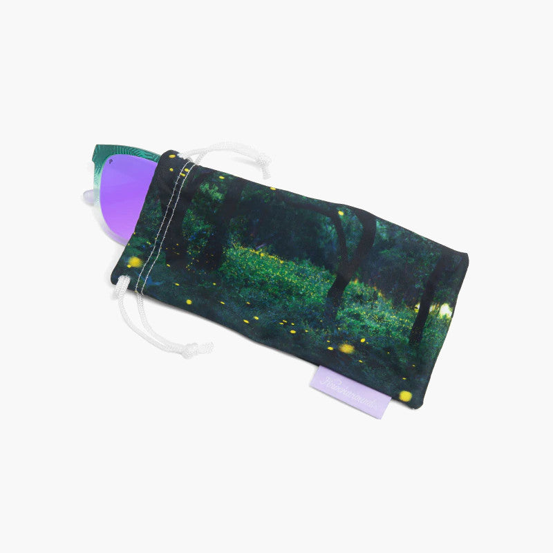 knockaround sunglasses forest fantasy premiums - pouch view