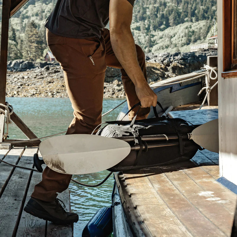 matador freefly packable duffle--dock lifestyle view