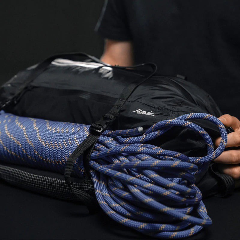 matador freefly packable duffle--rope attached view