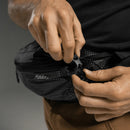 Matador Freerain Waterproof Hip Pack--zipper closeup view