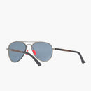 Eagle Aluminum Gunmetal/Polarized Lens--Left Back Angled View