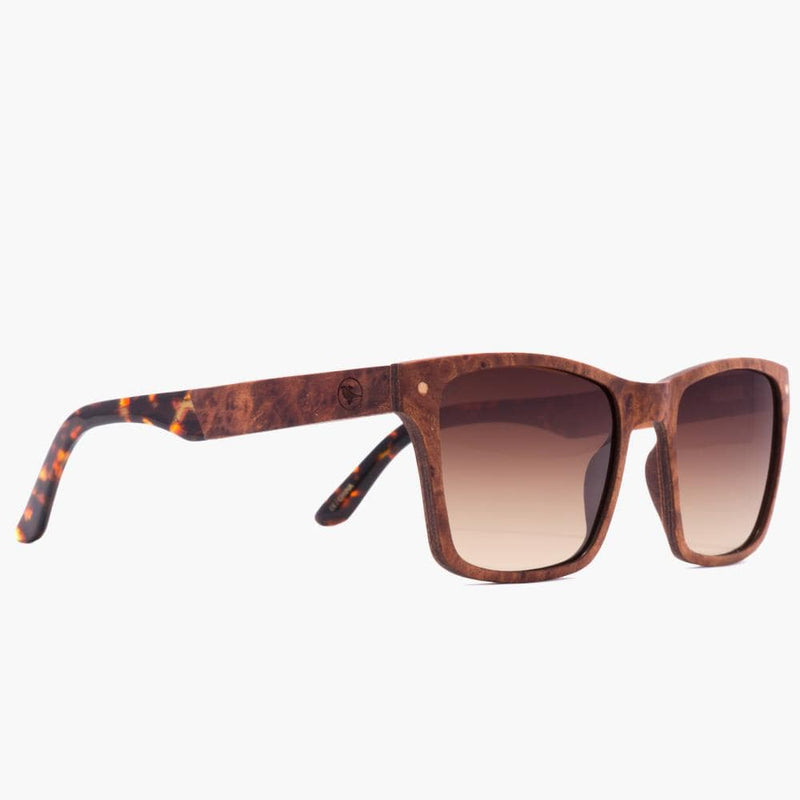 Tamarack Rosewood/Brown Polarized Lens--right front side