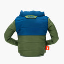 puffin coolers the puffy olive green--back view