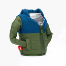 puffin coolers the puffy olive green-left view