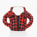 puffin cooler beverage flannel - front view