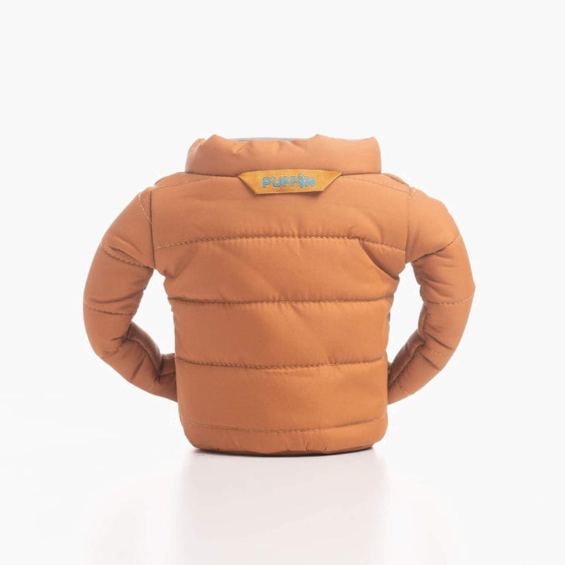 puffin coolers beverage jacket - back view