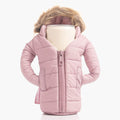puffin cooler beverage parka pink - front view