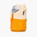 puffin cooler beverage puffy vest honey brown taco tan - Left side view