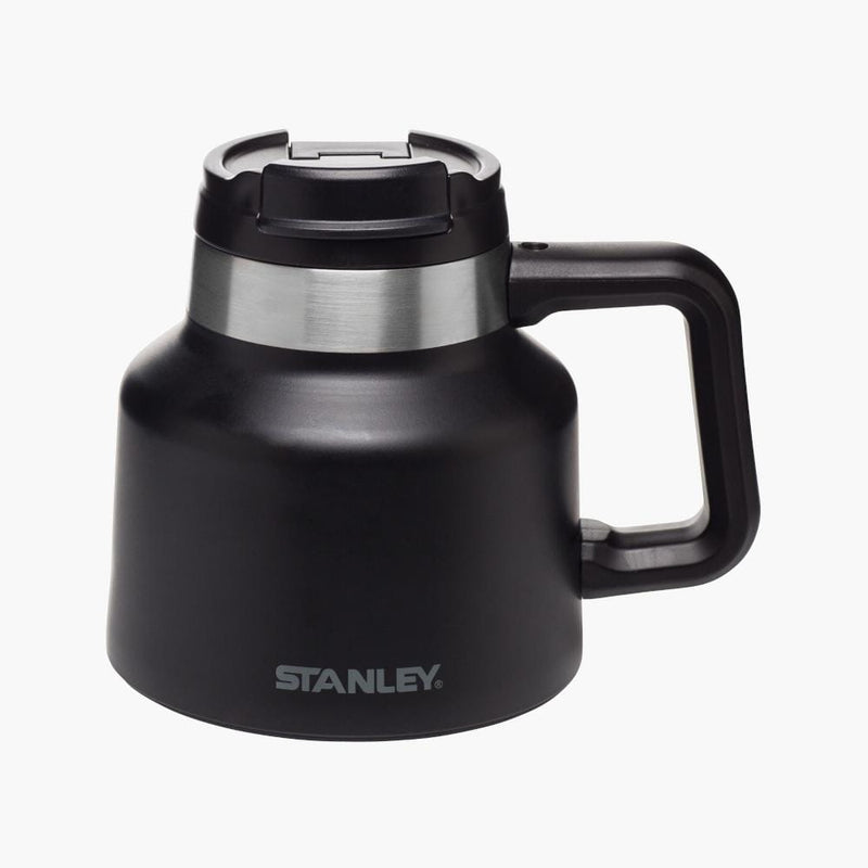 stanley tough to tip admiral's mug matte black--top angle view