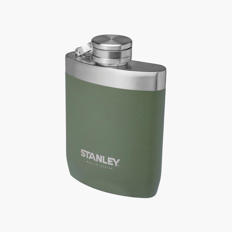 Stanley Master Flask OD--angled view