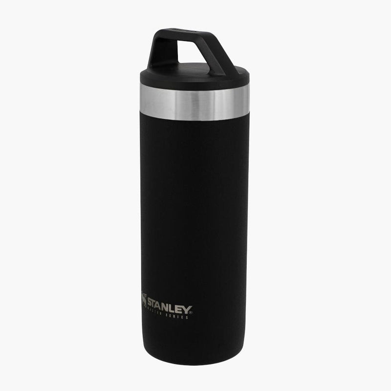 stanley master unbreakable packable mug foundry black--angle view