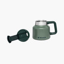 stanley tough to tip admiral's mug hammertone green--set view