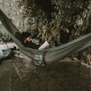 Trek Light Khaki & Green Double Hammock--camping