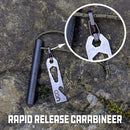 UCO Titan Fire Striker - Ferro Rod--Rapid Release Carabineer
