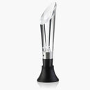 Wine Aerating Pourer and Decanter w/ Base--side view
